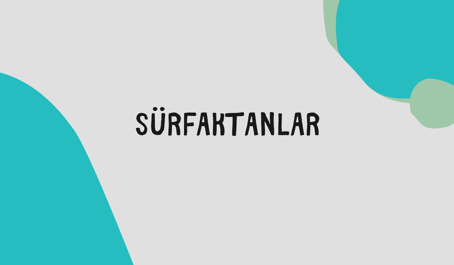 surfaktanlar